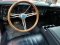  1968 Chevrolet El Camino Black Interior #2