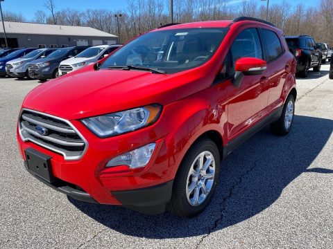 Race Red Ford EcoSport SE.  Click to enlarge.