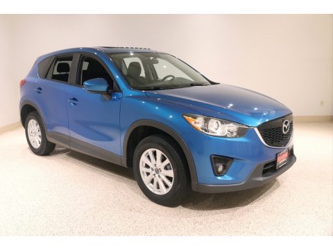 Sky Blue Mica Mazda CX-5 Touring AWD.  Click to enlarge.