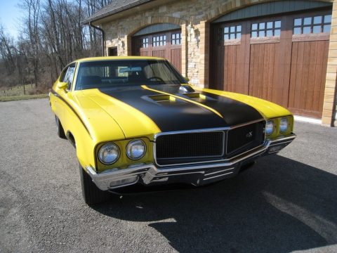 Saturn Yellow Buick GSX Coupe.  Click to enlarge.