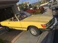  1982 Mercedes-Benz SL Class Sun Yellow #1