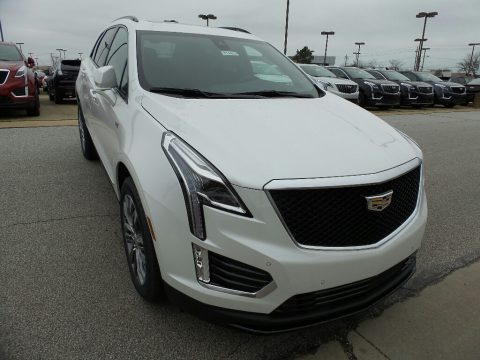Crystal White Tricoat Cadillac XT5 Sport AWD.  Click to enlarge.