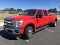 Front 3/4 View of 2011 Ford F450 Super Duty Lariat Crew Cab 4x4 Dually #1