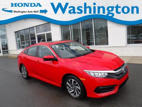 Rallye Red Honda Civic EX Sedan.  Click to enlarge.