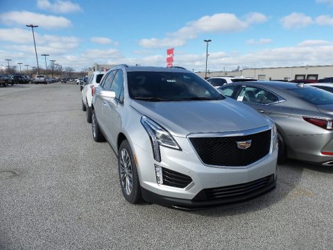 Radiant Silver Metallic Cadillac XT5 Sport AWD.  Click to enlarge.