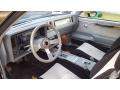  1986 Buick Regal Grey Interior #4