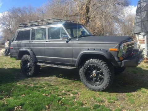 Charcoal Metallic Jeep Grand Wagoneer .  Click to enlarge.