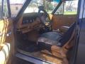  1986 Jeep Grand Wagoneer Honey Interior #5