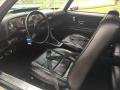  1970 Chevrolet Camaro Black Interior #6