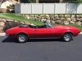 1967 Pontiac Firebird Convertible Regimental Red