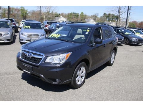 Dark Gray Metallic Subaru Forester 2.5i Limited.  Click to enlarge.