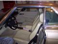  1986 Mercedes-Benz SL Class Creme Beige Interior #20