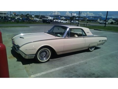 Sandshell Beige Ford Thunderbird 2 Door Coupe.  Click to enlarge.