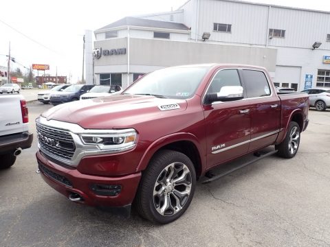 Delmonico Red Pearl Ram 1500 Limited Crew Cab 4x4.  Click to enlarge.