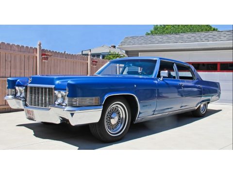 Spartacus Blue Firemist Cadillac Fleetwood Sixty Special.  Click to enlarge.