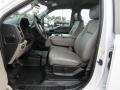  2017 Ford F250 Super Duty Medium Earth Gray Interior #24