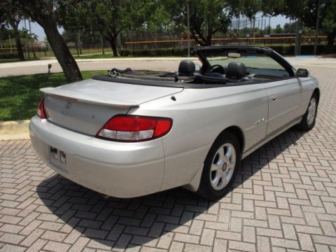 Silverstream Opalescent Toyota Solara SLE V6 Convertible.  Click to enlarge.