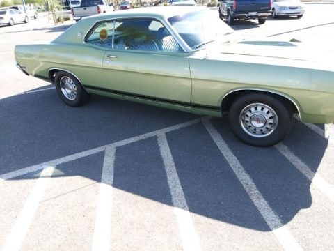 Lime Gold Ford Torino GT Coupe.  Click to enlarge.