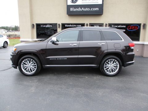 Luxury Brown Pearl Jeep Grand Cherokee Summit 4x4.  Click to enlarge.