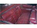 Rear Seat of 1975 Cadillac Eldorado Convertible #9