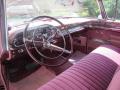  1958 Cadillac Fleetwood Maroon Interior #7