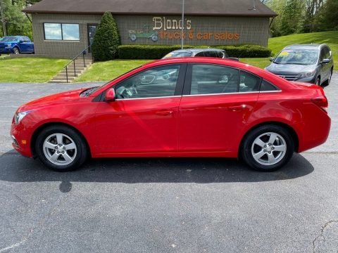 Red Hot Chevrolet Cruze LT.  Click to enlarge.