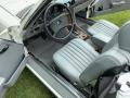 Front Seat of 1985 Mercedes-Benz SL Class 380 SL Roadster #12