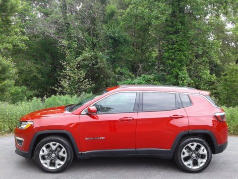 Red-Line Pearl Jeep Compass Limited.  Click to enlarge.