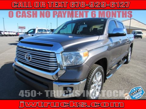 Magnetic Gray Metallic Toyota Tundra Limited Crewmax.  Click to enlarge.