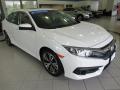 Front 3/4 View of 2018 Honda Civic EX-T Sedan #3
