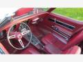  1975 Chevrolet Corvette Dark Oxblood Interior #3