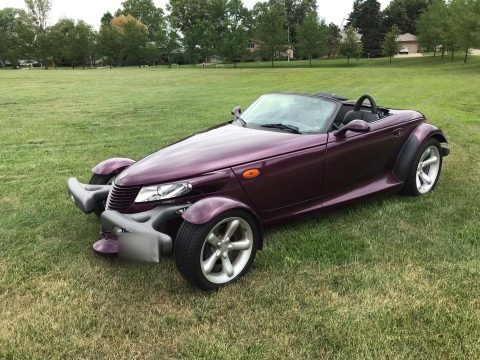 Prowler Purple Plymouth Prowler Roadster.  Click to enlarge.