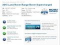 Dealer Info of 2015 Land Rover Range Rover Supercharged #2