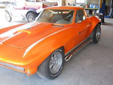 Sunset Orange Chevrolet Corvette Stingray .  Click to enlarge.