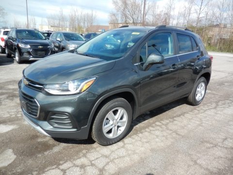 Nightfall Gray Metallic Chevrolet Trax LT AWD.  Click to enlarge.