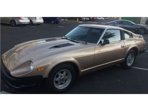 Gold Datsun 280ZX Coupe.  Click to enlarge.