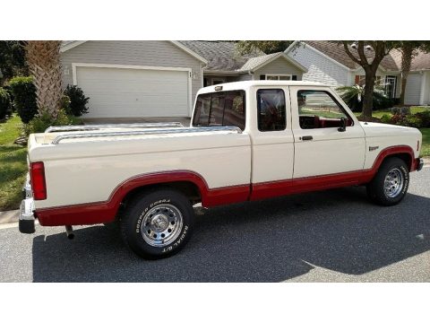 Colonial White Ford Ranger S SuperCab.  Click to enlarge.