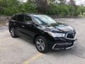 Front 3/4 View of 2017 Acura MDX SH-AWD #10