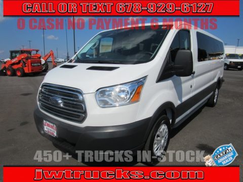 Oxford White Ford Transit Wagon XL 350 LR Long.  Click to enlarge.