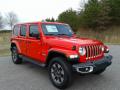 Front 3/4 View of 2020 Jeep Wrangler Unlimited Sahara 4x4 #4