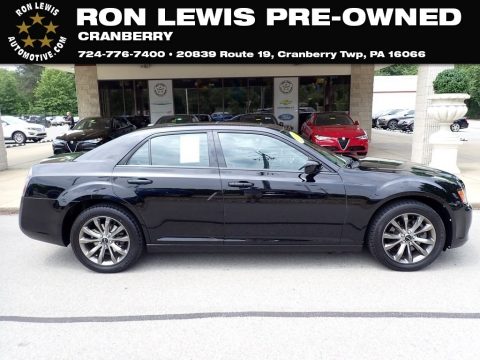 Gloss Black Chrysler 300 S AWD.  Click to enlarge.