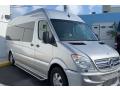 Front 3/4 View of 2013 Mercedes-Benz Sprinter 2500 Passenger Conversion Van #1
