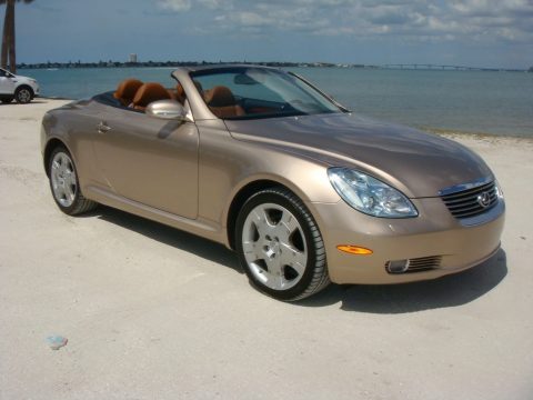 Egyptian Sand Pearl Lexus SC 430.  Click to enlarge.