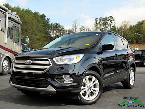 Agate Black Ford Escape SEL 4WD.  Click to enlarge.