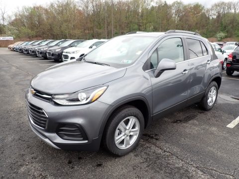 Satin Steel Metallic Chevrolet Trax LT AWD.  Click to enlarge.