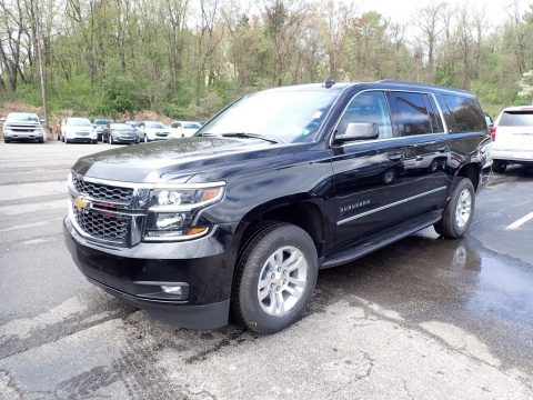 Black Chevrolet Suburban LT 4WD.  Click to enlarge.