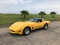 1981 Chevrolet Corvette Coupe Yellow