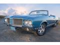 Front 3/4 View of 1971 Oldsmobile Cutlass Supreme Convertible #5