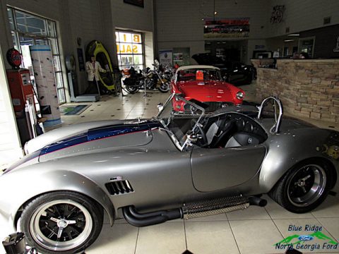 Dark Silver Metallic Backdraft Racing Cobra Replica Roadster.  Click to enlarge.