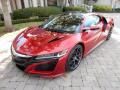Front 3/4 View of 2017 Acura NSX  #15